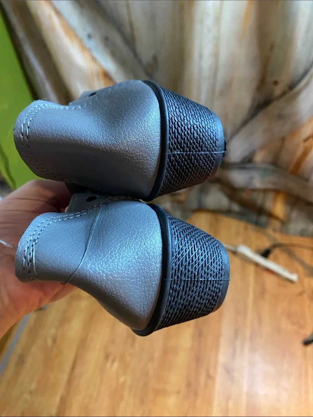 Women's Gray Cutout Ballet Flats — Comfortable Everyday Slip-Ons